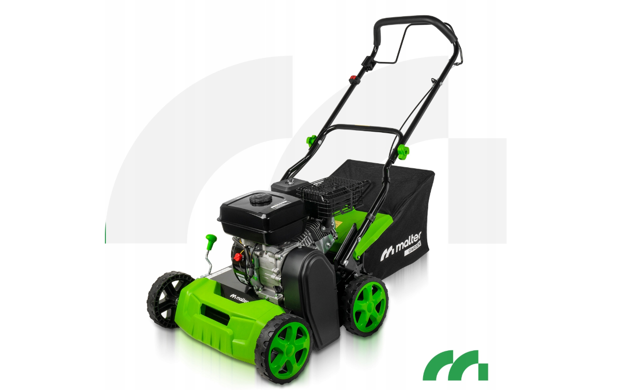 Aerator si scarificator 2 in 1 pe benzina, latime de lucru 40 cm, capacitate cos 50 l, MalTec 112339