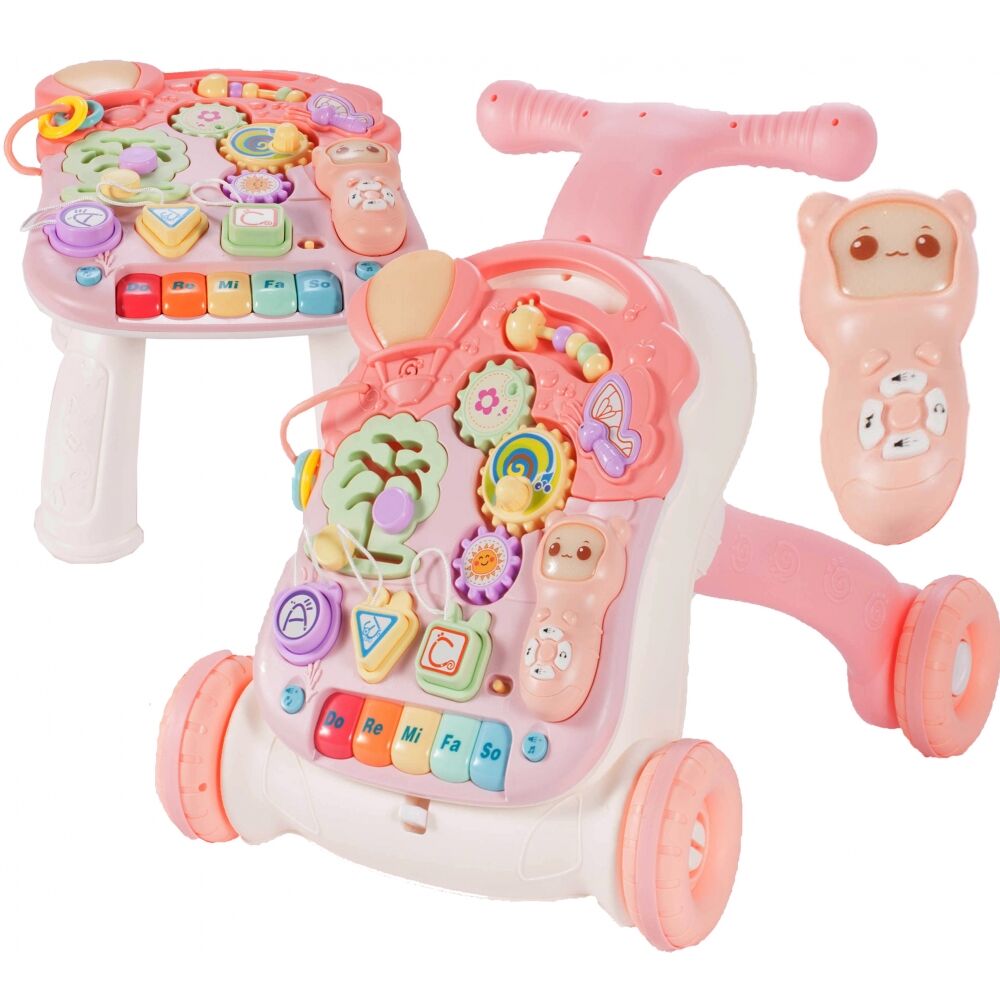 Antepremergator multifunctional 2 in 1, roz, MalPlay 107729