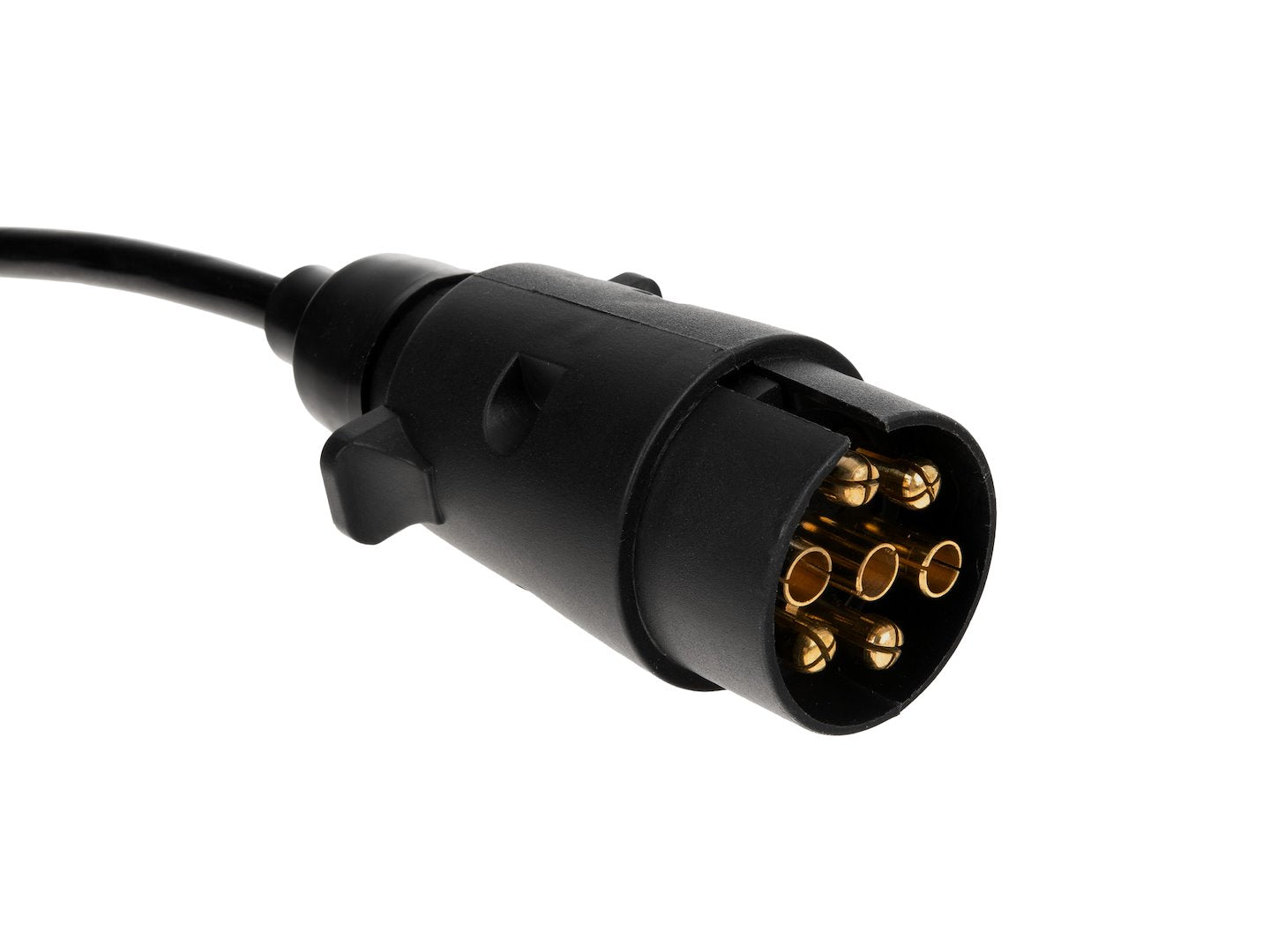 Cablu prelungitor spiralat pentru remorca, 1,5 m 7 pini 12V, Geko G02313