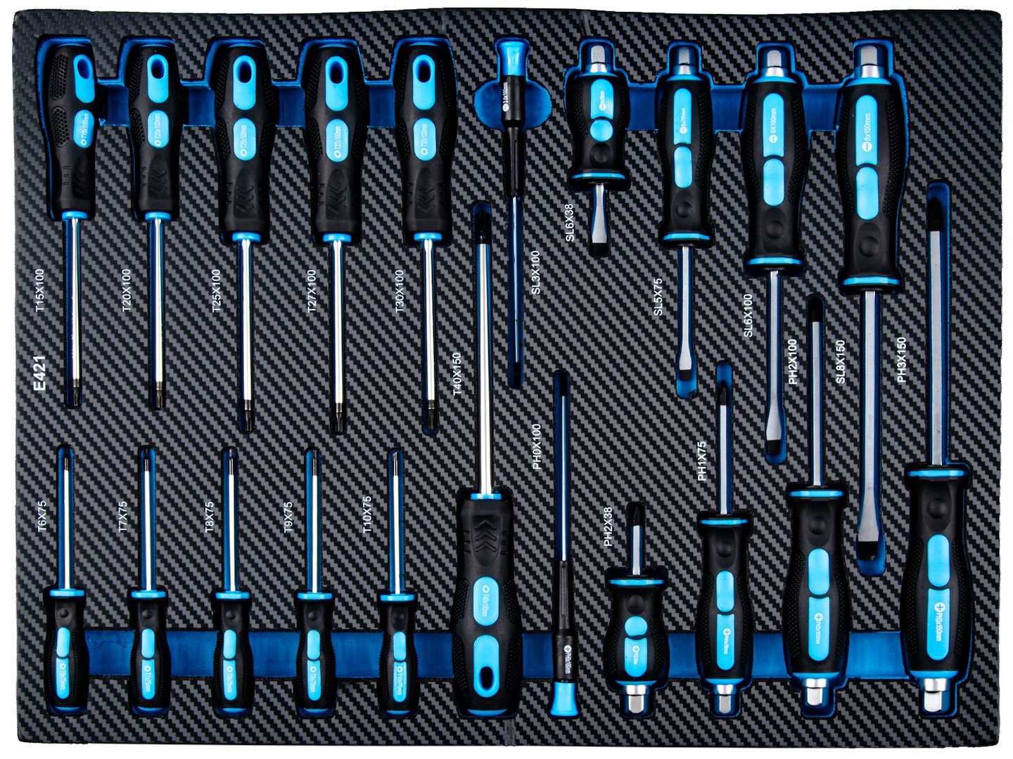 Dulap pentru atelier cu scule, 7 sertare, 258 bucati, Geko G10836