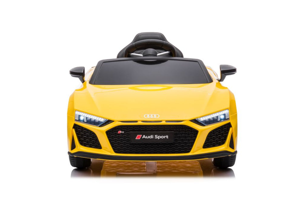 Masinute elctrica Audi R8 Lift A300, galben, Lean 9044
