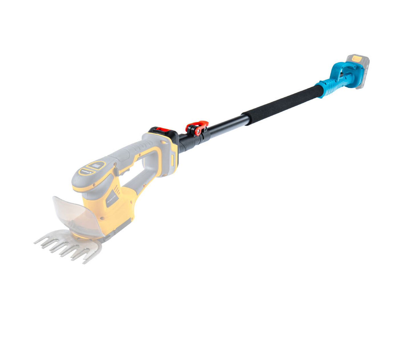 Brat telescopic pentru foarfeca de gradina cu acumulator, 107-166 cm, Powermat PM-SA-21V-WYS
