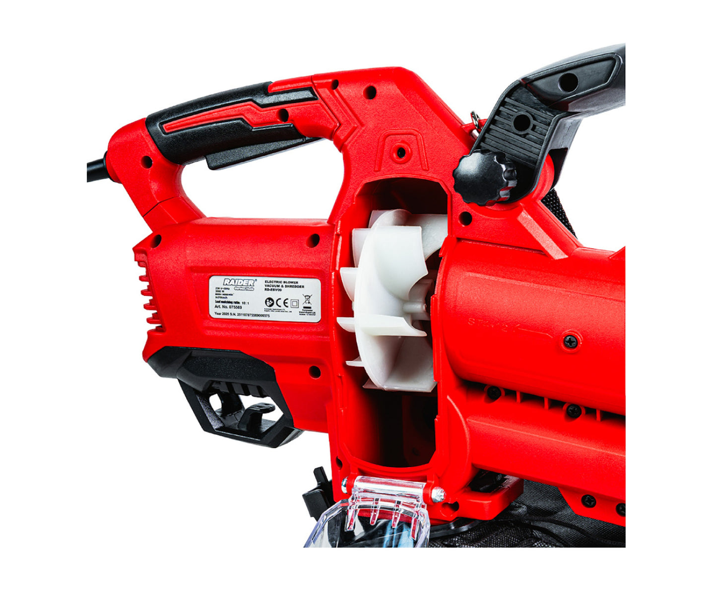 Suflanta cu functie de aspirare 2 in 1 RD-EBV09, 3000W, Raider 075569