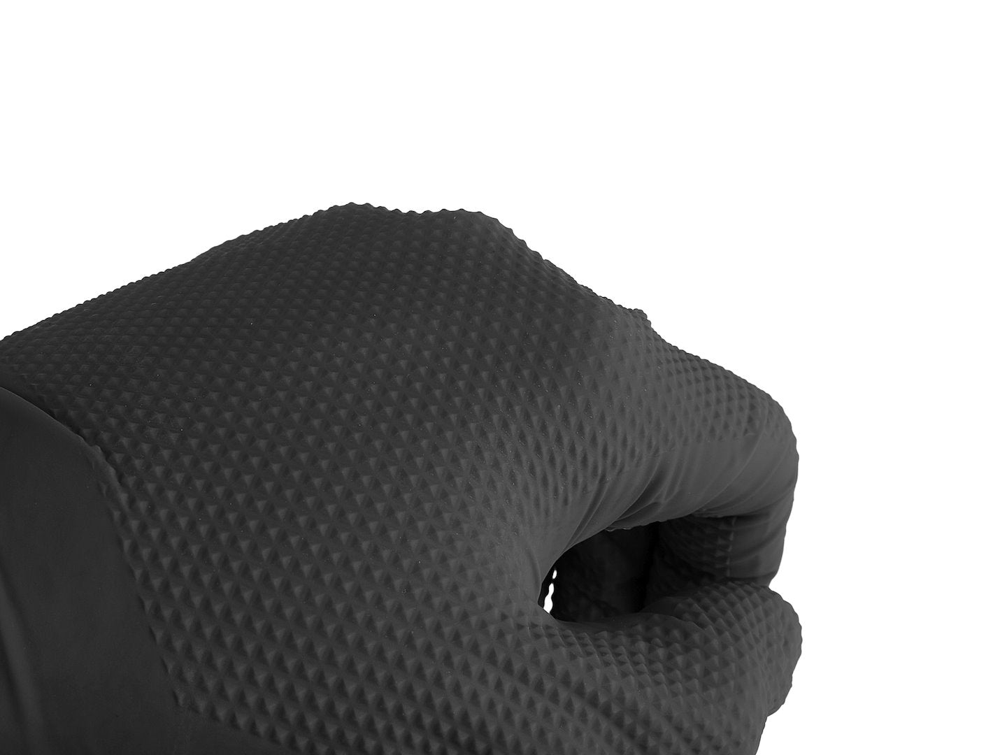 Manusi de protectie din nitril Solid Grip, negru, marimea XXL, 50 bucati, Geko G75200-XXL