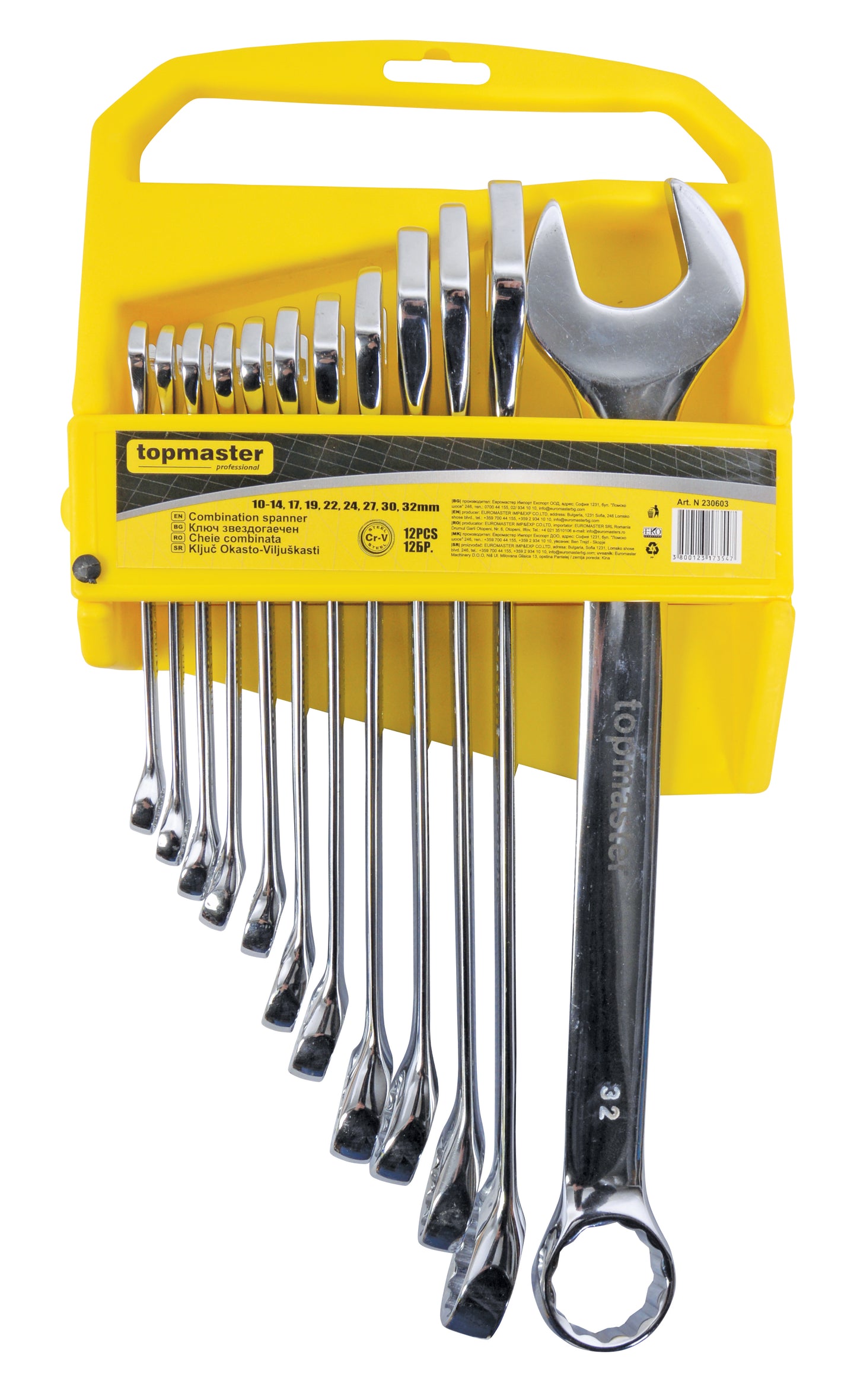 Set 12 chei combinate CR-V, TopMaster 230603