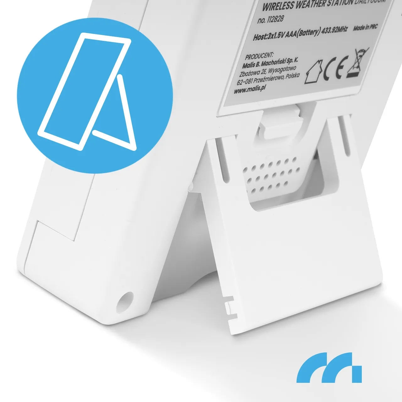 Statie meteo wireless cu termometru si hidrometru Daily600M, raza de actiune a senzorului 100 m, MalTec 112828
