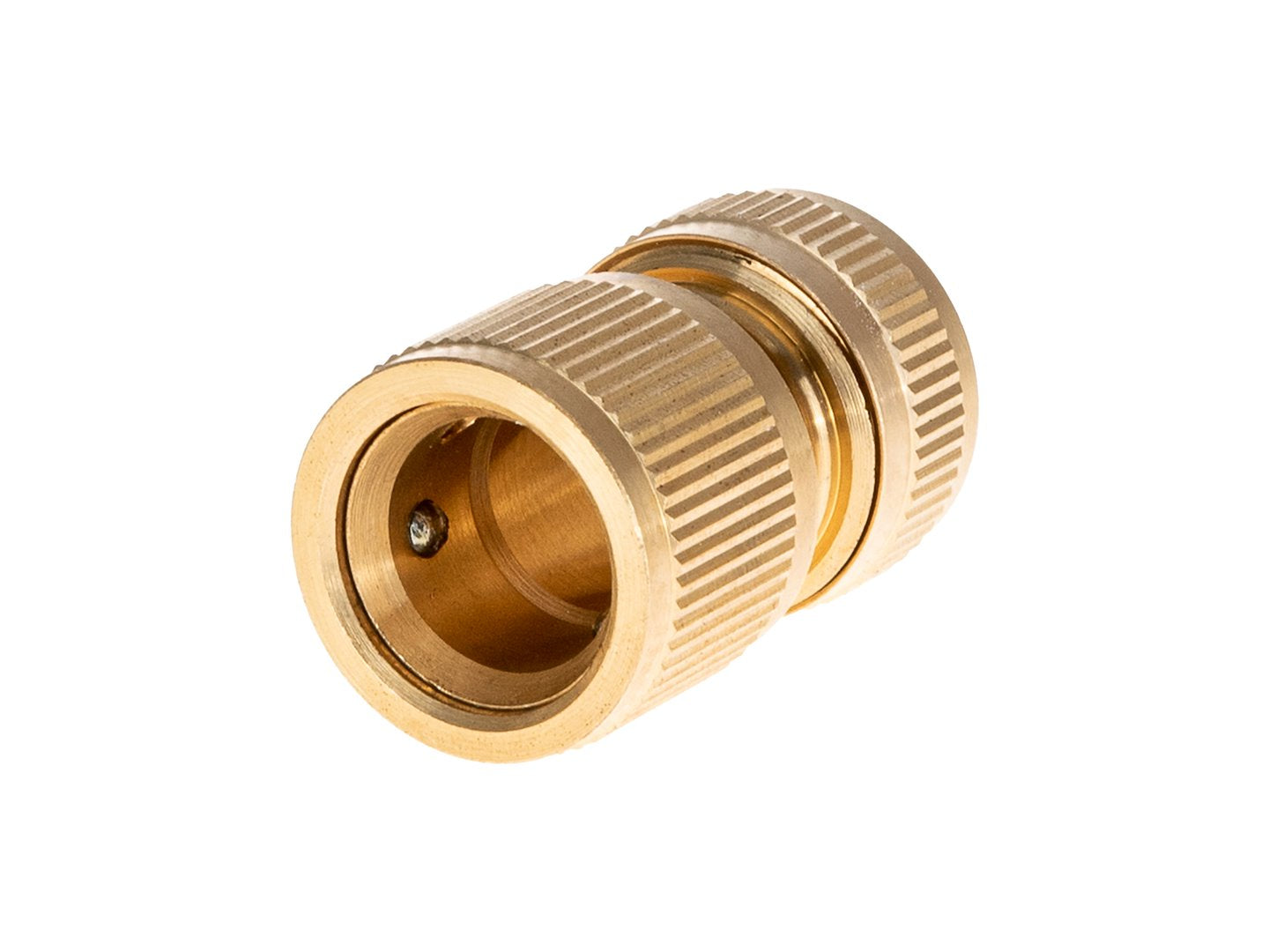 Conector rapid cu opritor 1 / 2" Brass Line, Tvardy T07306