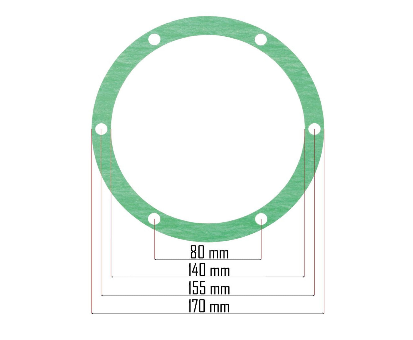 Kit garnituri pentru compresor, Powermat PM-KO-300T-400V-ZUS
