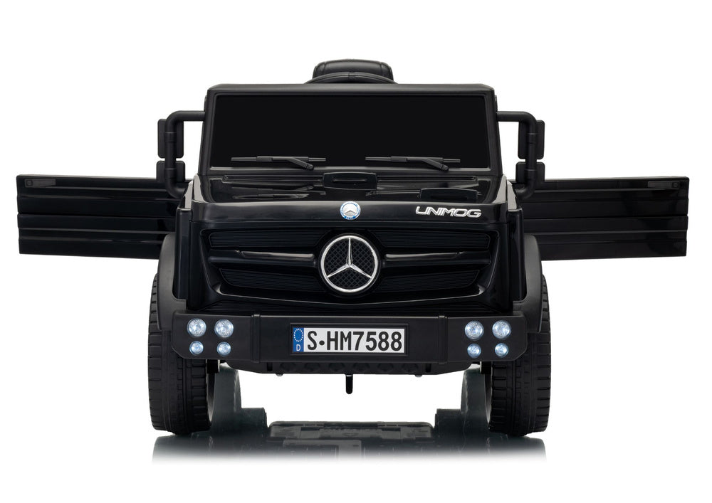 Masinuta electrica Mercedes Unimog HM7588 6V4Ah, negru, Lean 29491