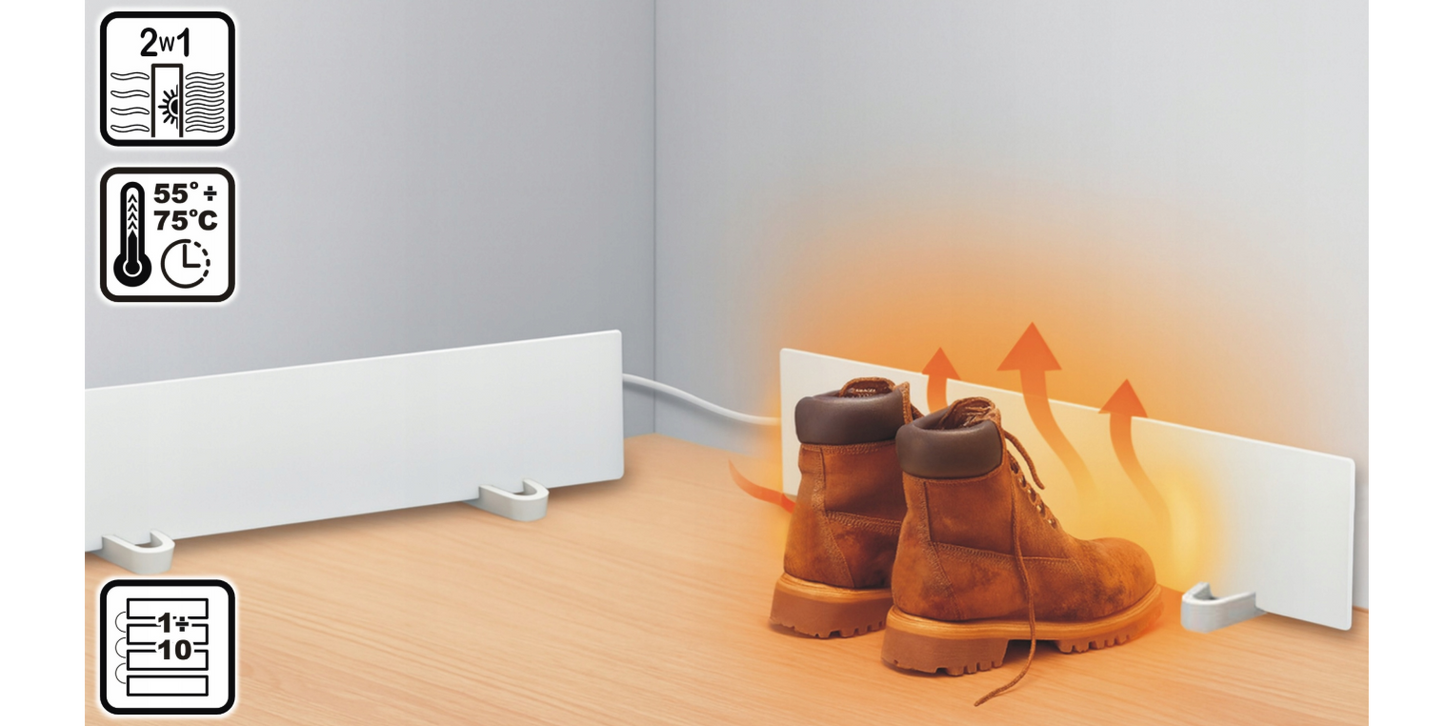 Panou de incalzire infrarosu cu functie de dezumidificator IR MR 1.50, 50 W, Harder HD1804