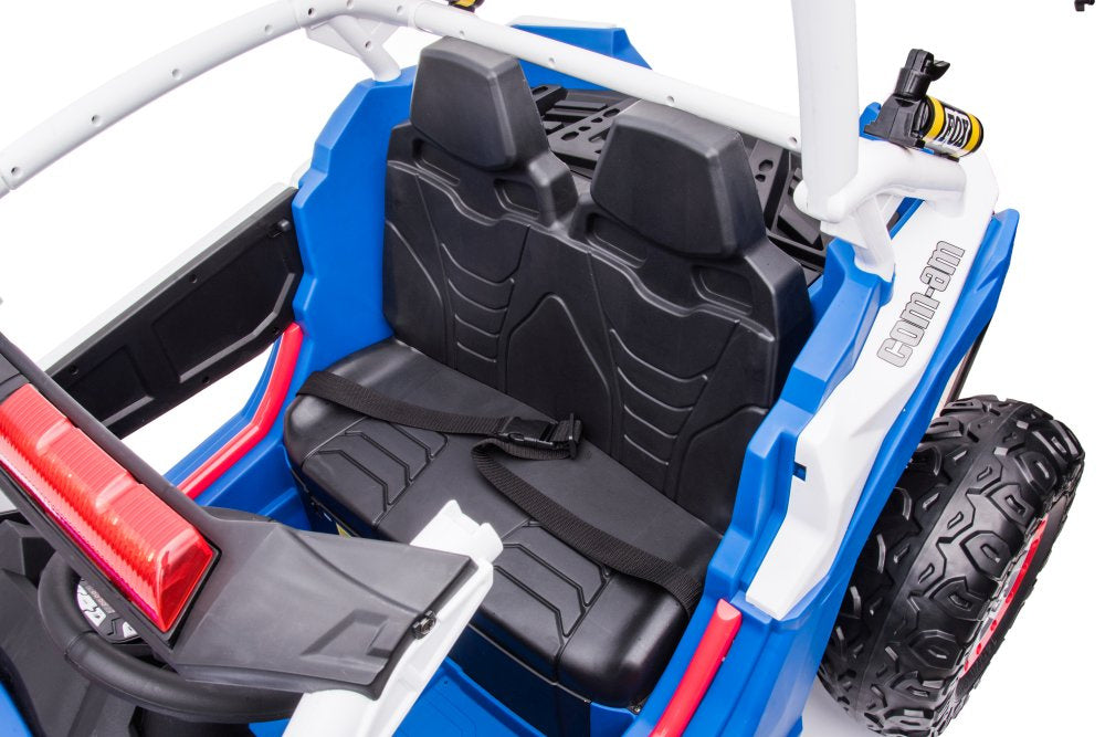 Masina electrica Buggy UTV Police Blue 4 x 4 cu acumulator, albastru, Lean 9816