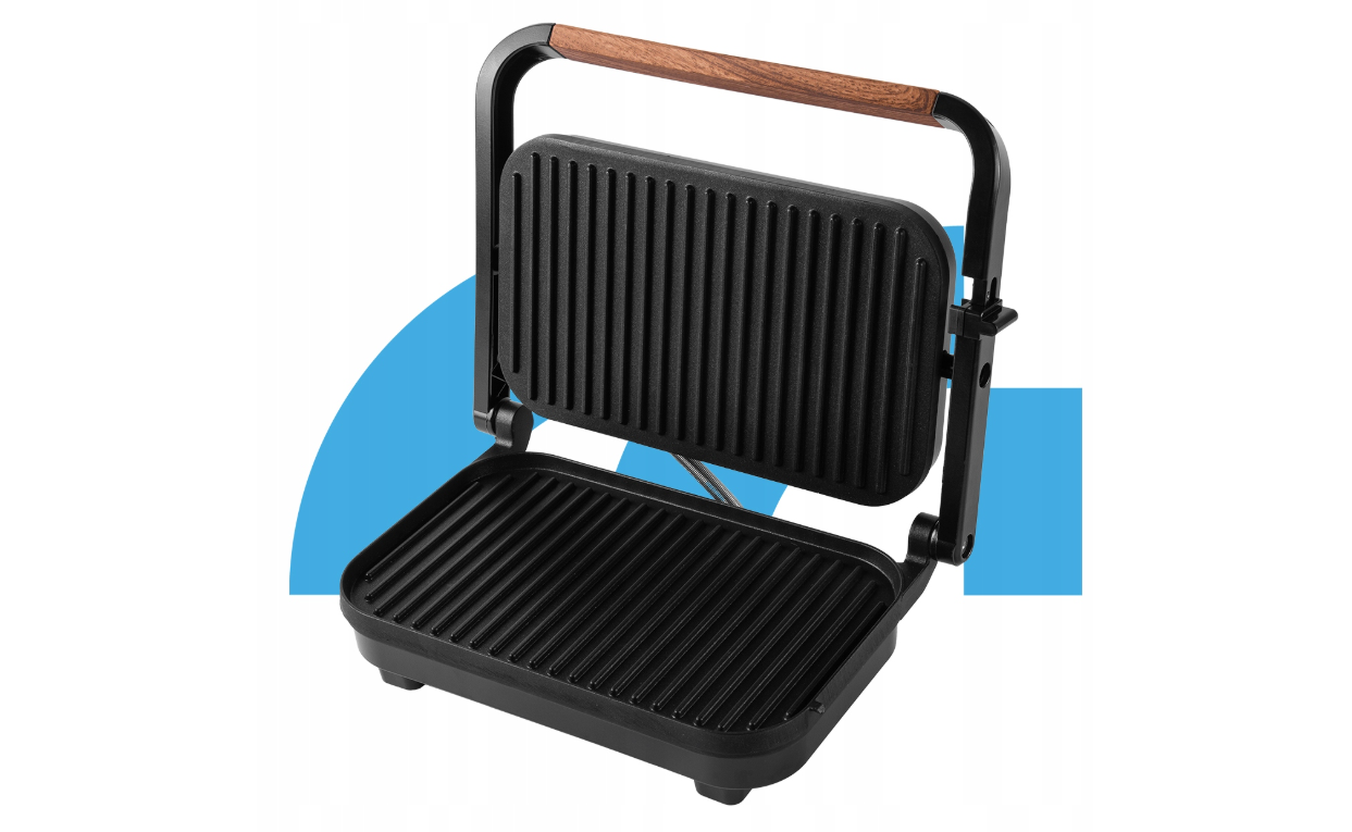 Sandwich maker electric tip grill SM1500W, placi ceramice antiderapante, MalTec 111867