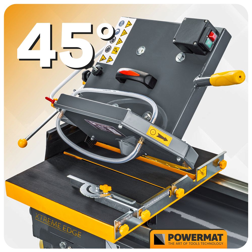 Fierastrau circular cu masa pentru beton si piatra PM-PDB-3000M, 3000 W, 350 mm, Powermat PM1415