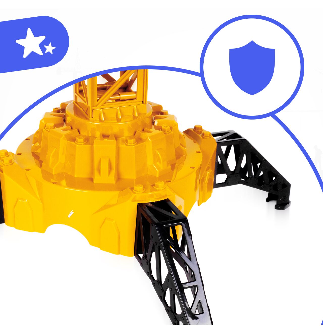 Macara gicantica cu telecomanda RC USB, 128 cm, MalPlay 113722