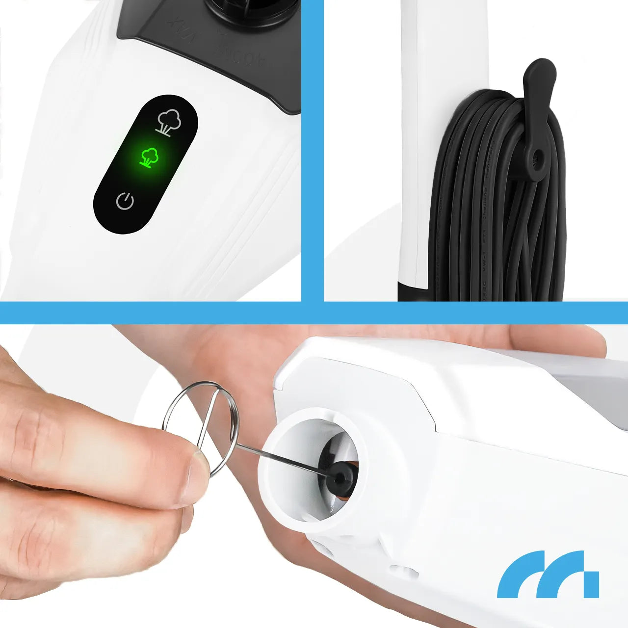 Mop electric multifunctional cu abur si accesorii SteamExpert HDS4600W, 2000 W, MalTec 113483