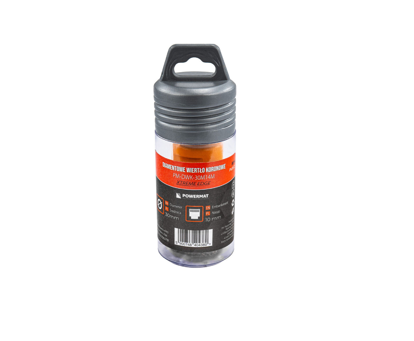 Carota diamantata pentru ceramica PM-DWK-30M14M, 30 mm, Powermat PM1572