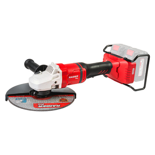 Polizor unghiular RDP-DBAG20 Solo (fara acumulator si incarcator), 40 V, 230 mm, Raider 030257