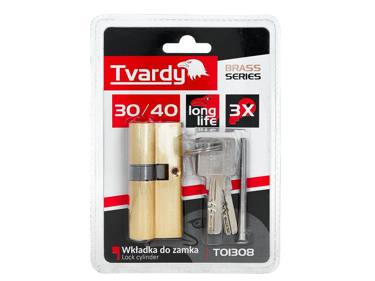 Butuc aluminiu Brass, 30 / 40 mm, Tvardy T01308