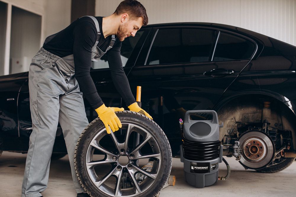 Aparat de sablat pneumatic PM-PIA-10T, 10 l, 5.5 - 8.2 bar, Powermat PM1364