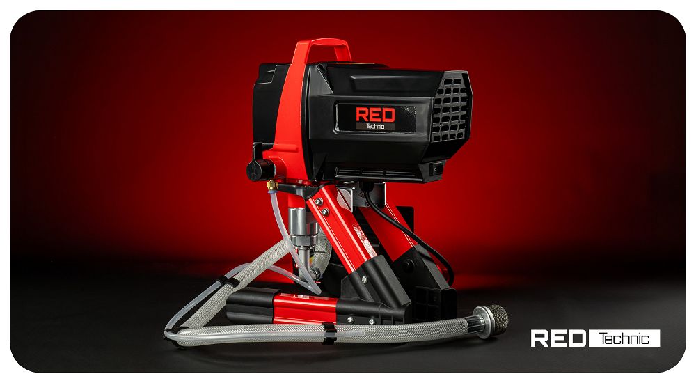 Aparat hidrodinamic pentru vopsit, 1200 W, 230 bar, Red Technic RTPDM0166