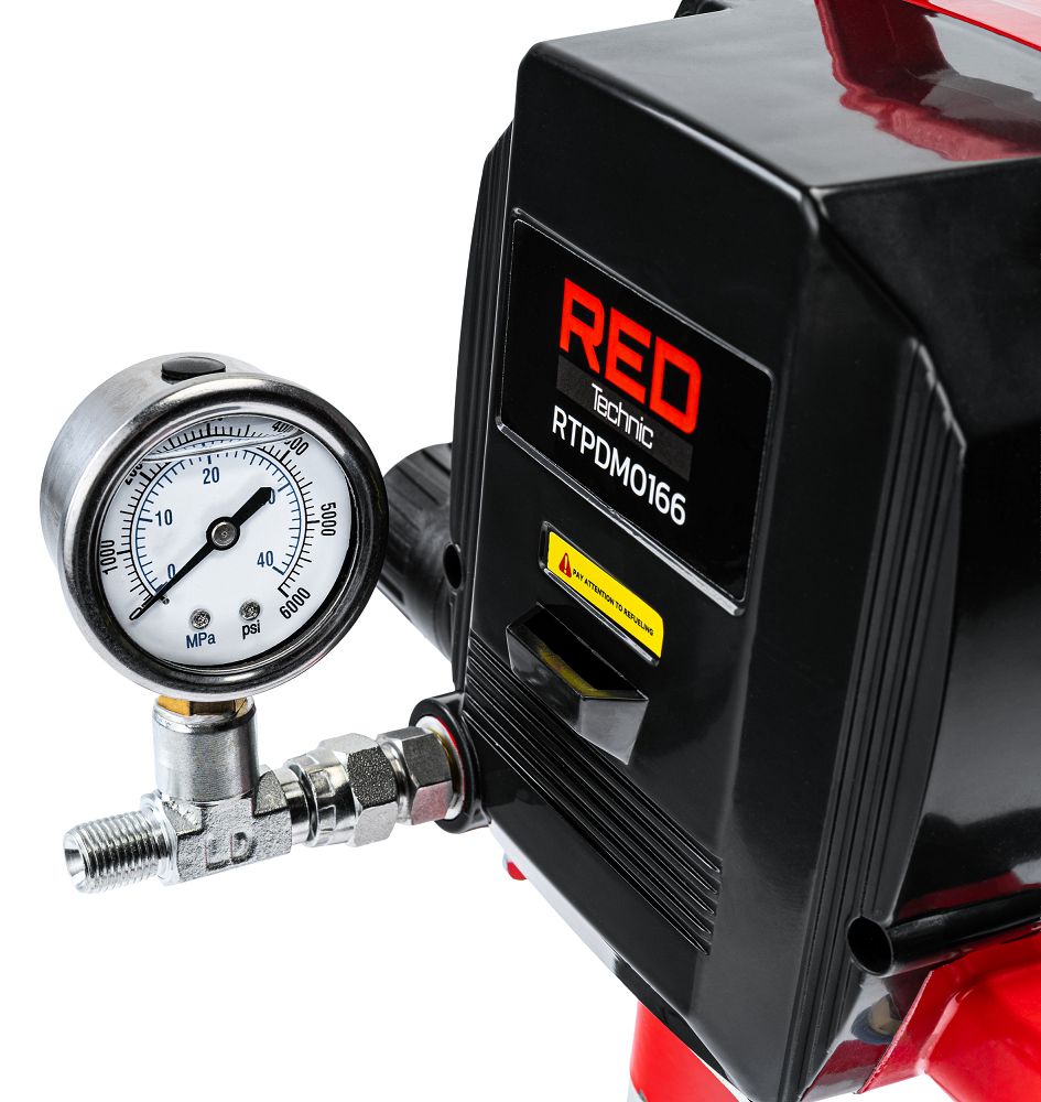 Aparat hidrodinamic pentru vopsit, 1200 W, 230 bar, Red Technic RTPDM0166