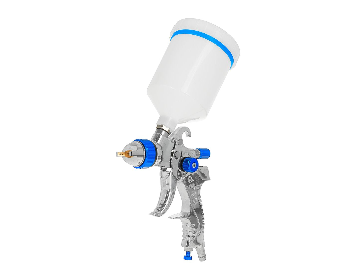 Pistol de vopsit HVLP cu 4 duze, 1.4 / 1.7 / 2.0 / 2.5, Geko G03121