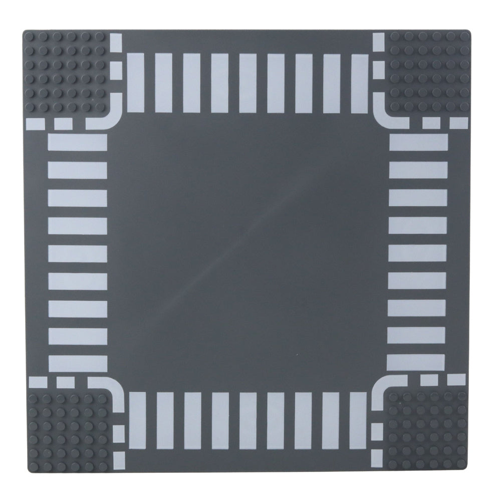 Placa de constructie cu insertie trecere de pietoni, 26 x 26 cm, Lean 23534