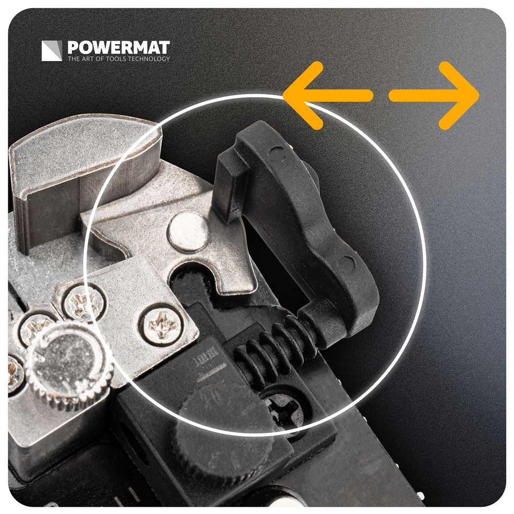 Cleste sertizare si dezizolare cabluri PM-SI-2T, 0.05-10 mm², 210 mm, Powermat PM1438