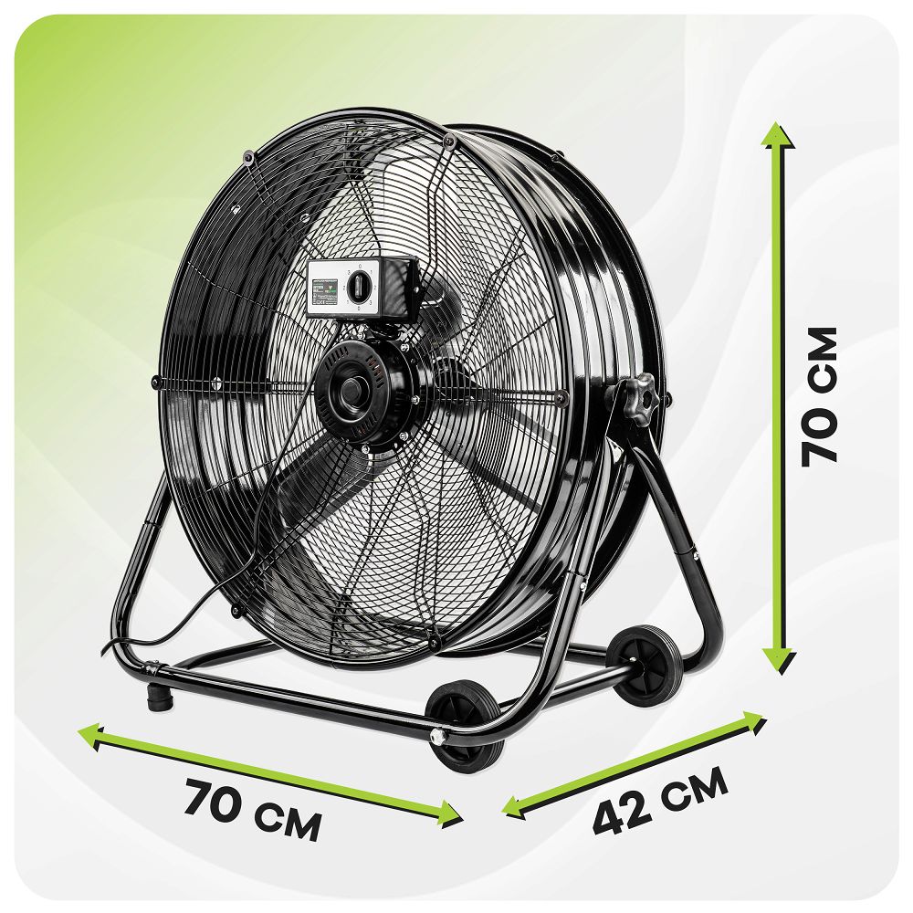 Ventilator industrial Velano, 300 W, 3 viteze, Powermat VELWEPR0007