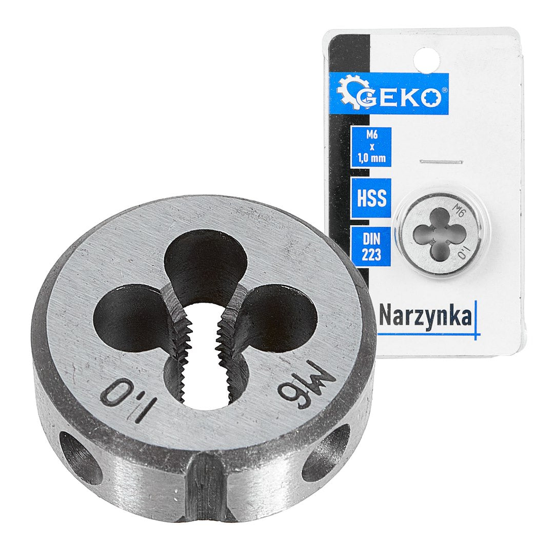 Filiera M6 x 1,0mm, Geko G38350