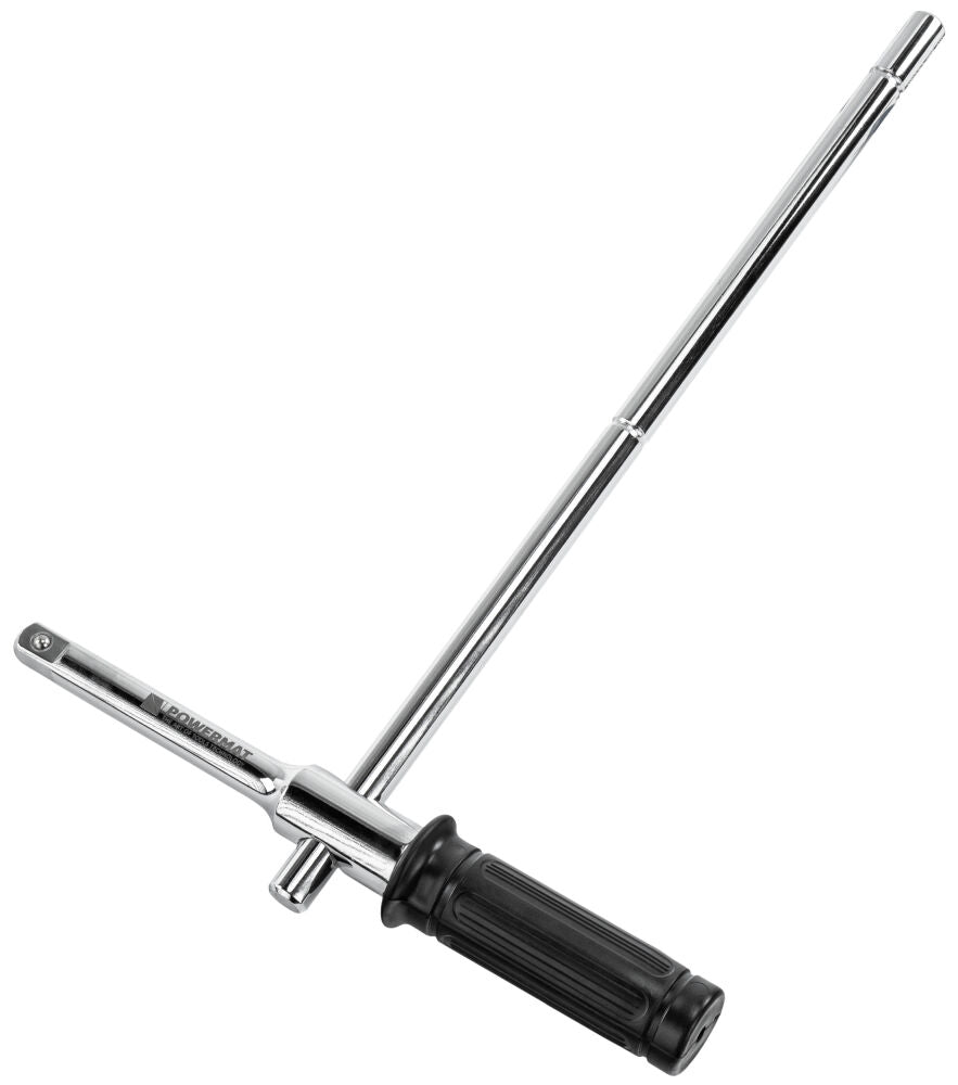 Cheie pliabila in cruce pentru roti PM-KLDK-400T, 1/2", chei tubulare incluse, Powermat PM1619