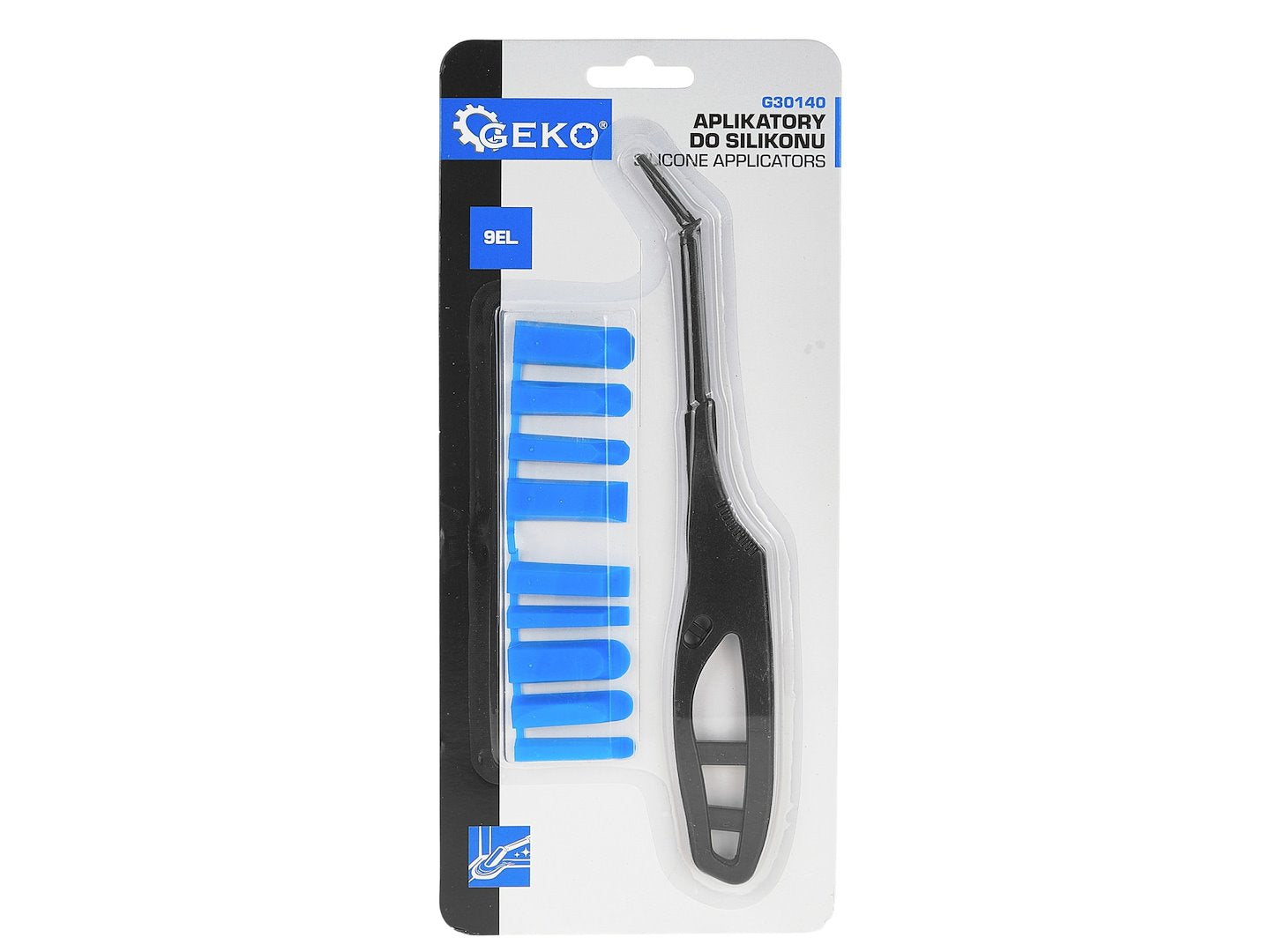 Set aplicatoare pentru silicon, 9 bucati, Geko G30140