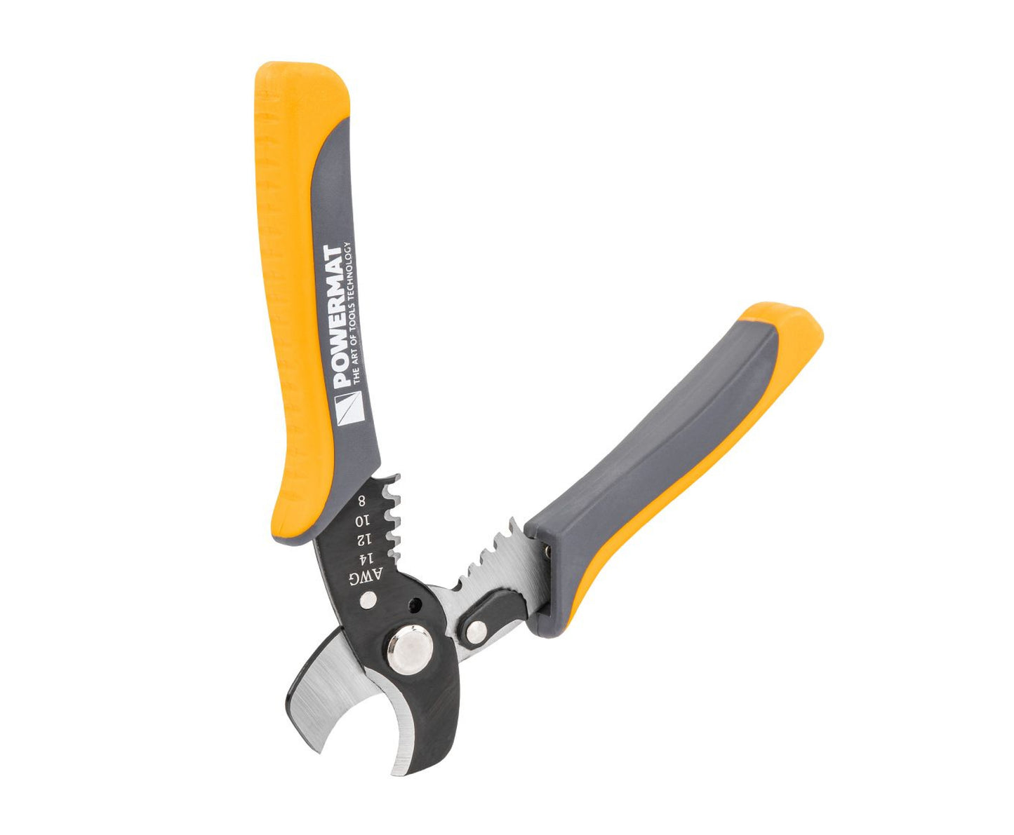 Cleste pentru sertizare / dezizolare cabluri PM-STN-1T, Powermat PM1439