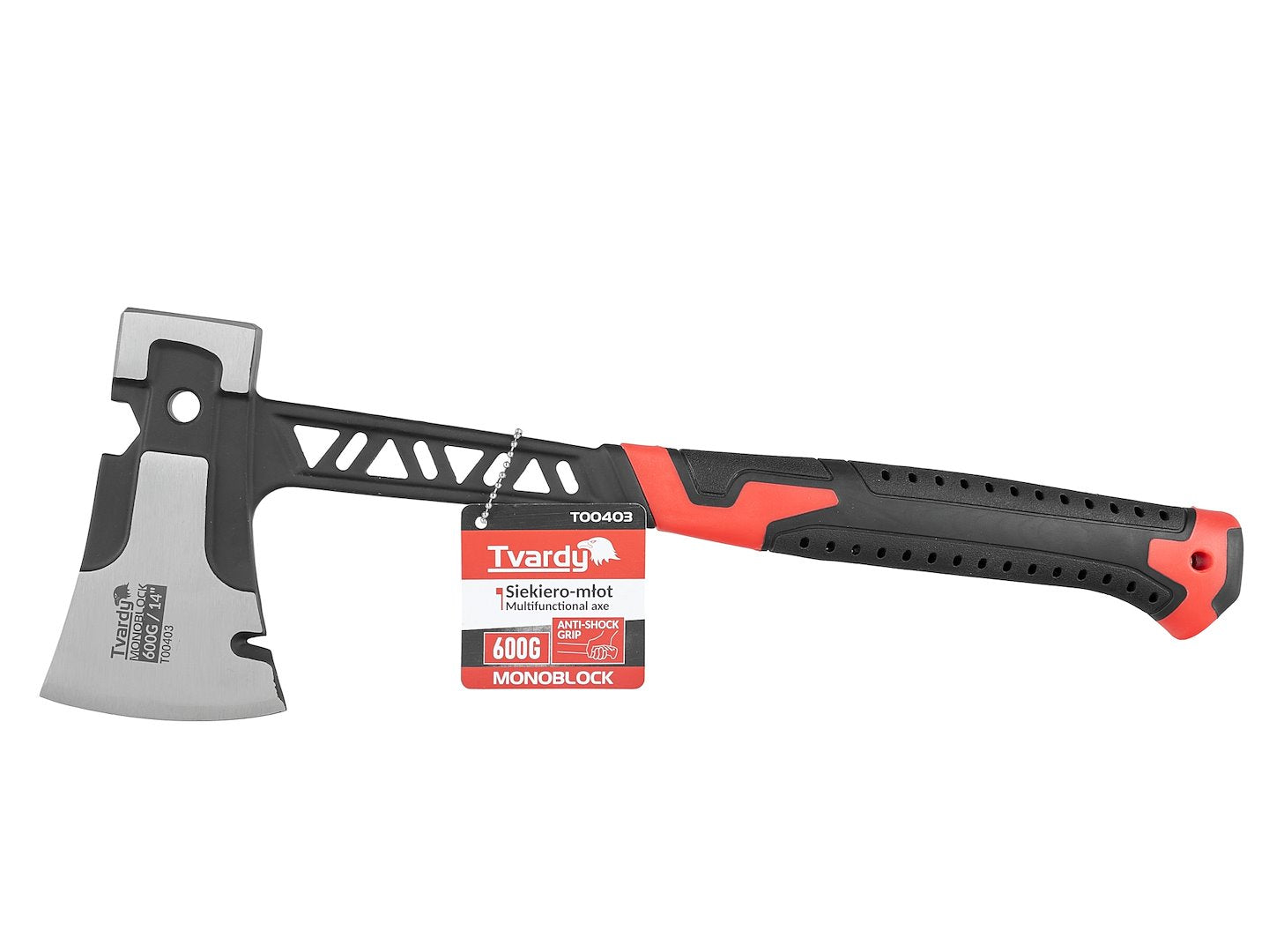 Topor multifunctional Monoblock anti-soc, 600 g, Tvardy T00403