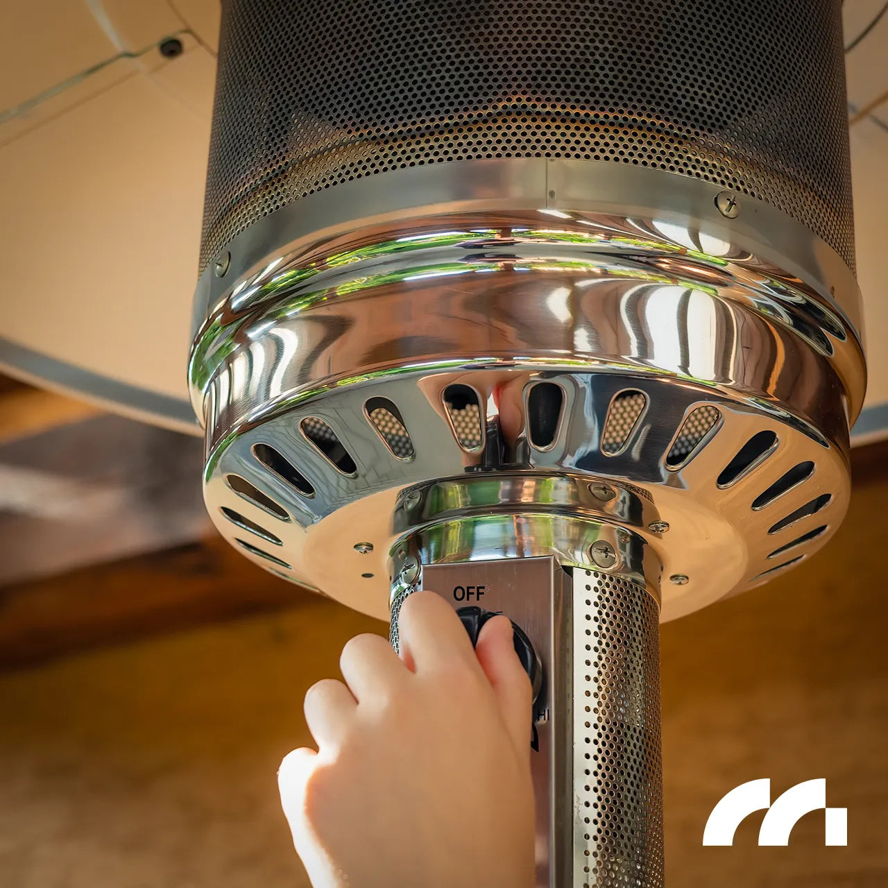 Incalzitor de terasa pe gaz Zone GH155-SS, 13 kW, MalTec 112767