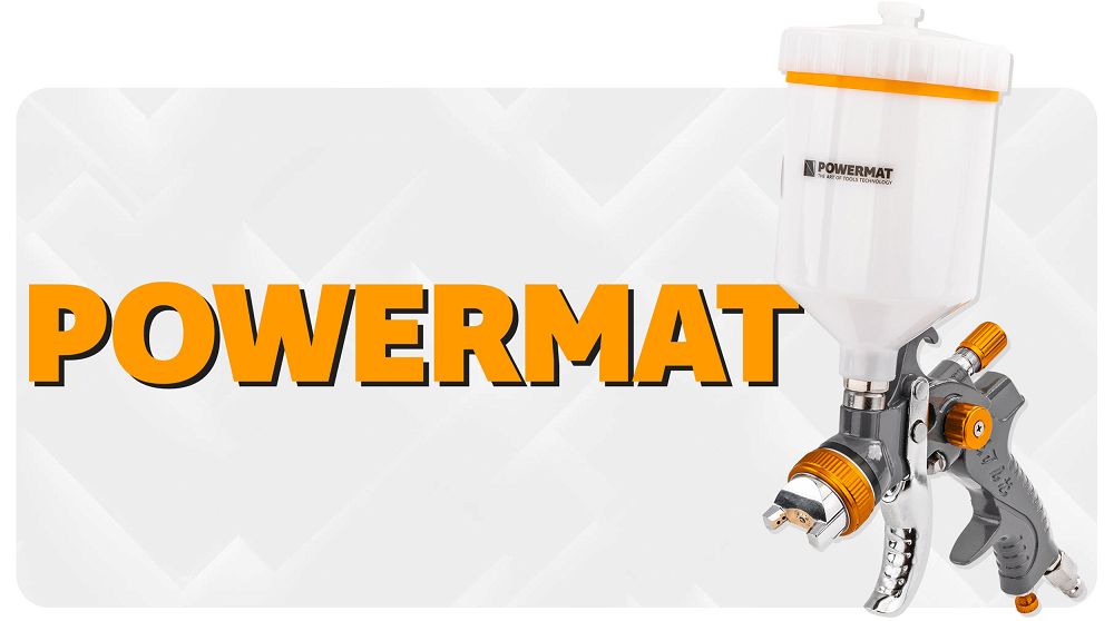 Pistol de vopsit HVLP PM-PDM-170TZ, 600 ml, 170 l / min, Powermat PM1425