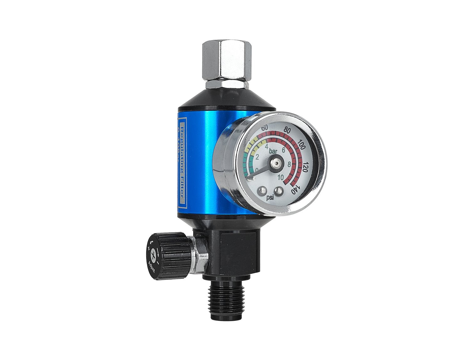 Reductor de presiune pentru pistolul de vopsit cu decantor, 1 / 4", Geko G03166