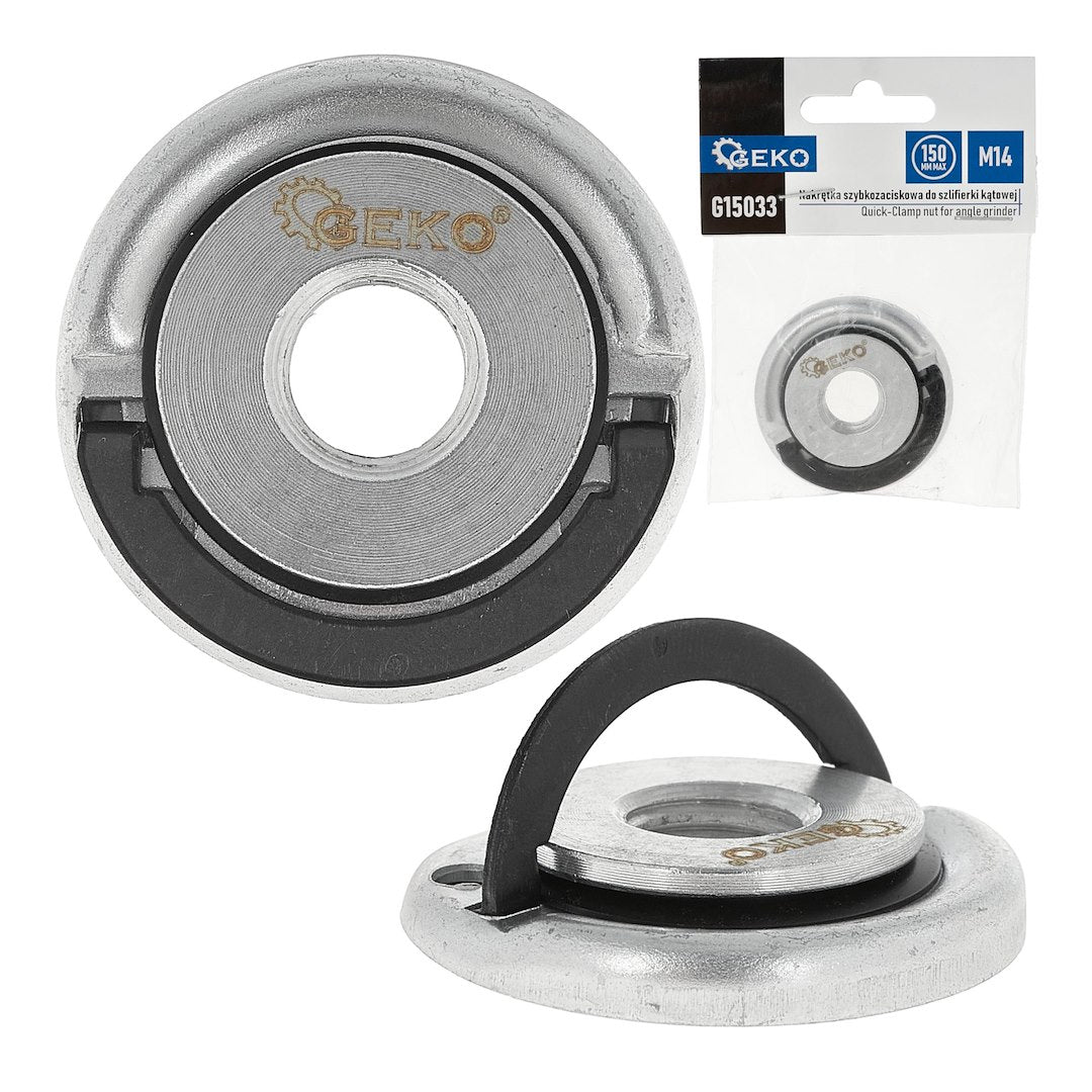 Piulita cu blocare rapida pentru polizor unghiular, prindere M14, Geko G15033