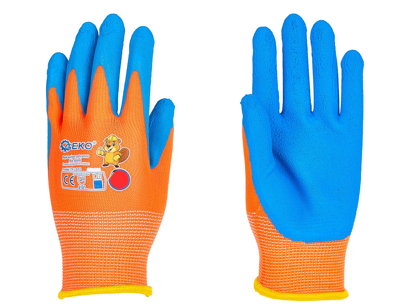 Manusi de protectie pentru copii, marimea 2 (2-4 ani), Geko G75060