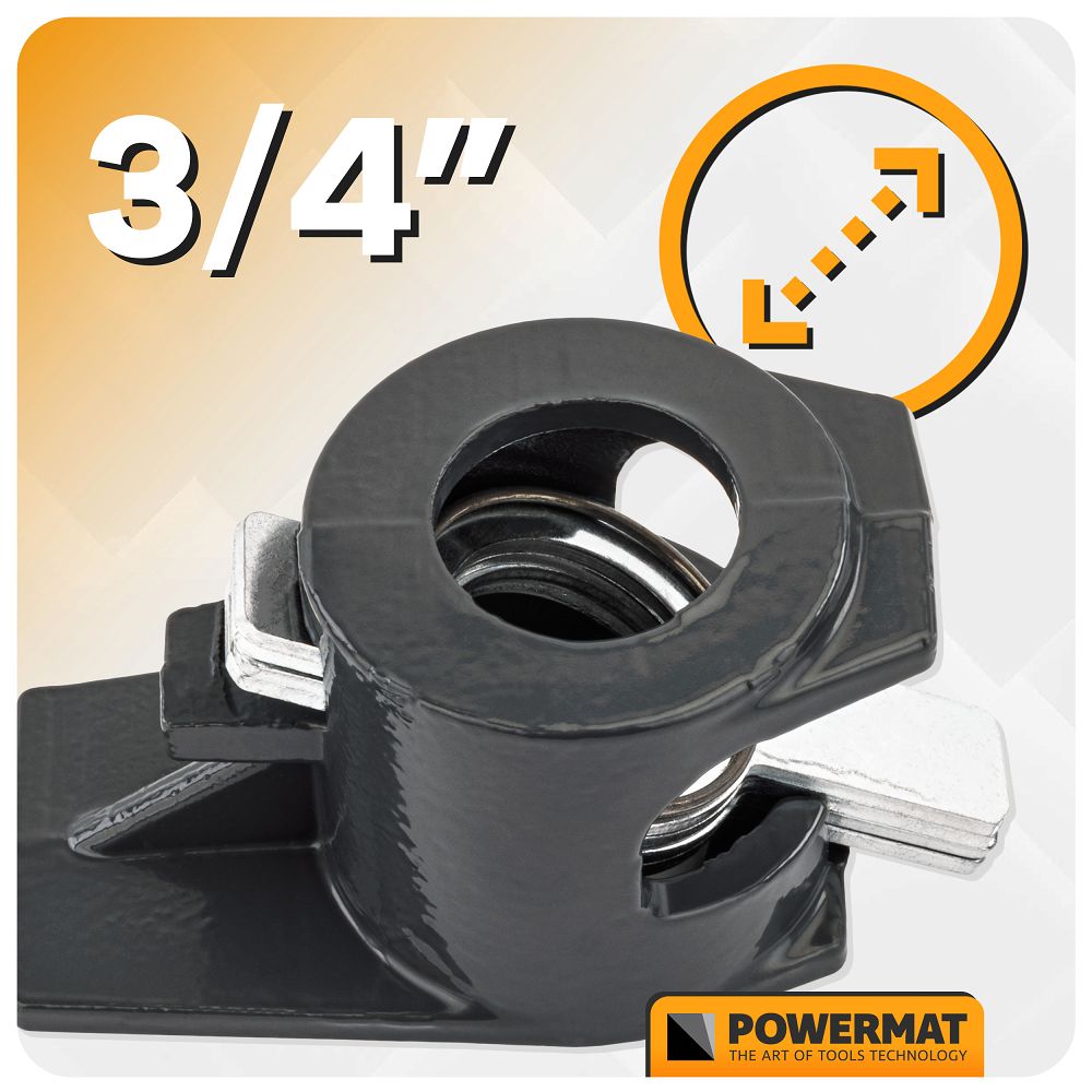 Set cleme de tamplarie PM-SSR-50TN, 4 bucati, Powermat PM1389