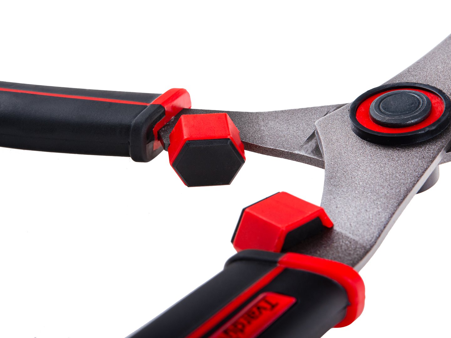 Foarfeca pentru tuns gard viu cu lama ondulata, 475 mm, PTFE, Tvardy T07431