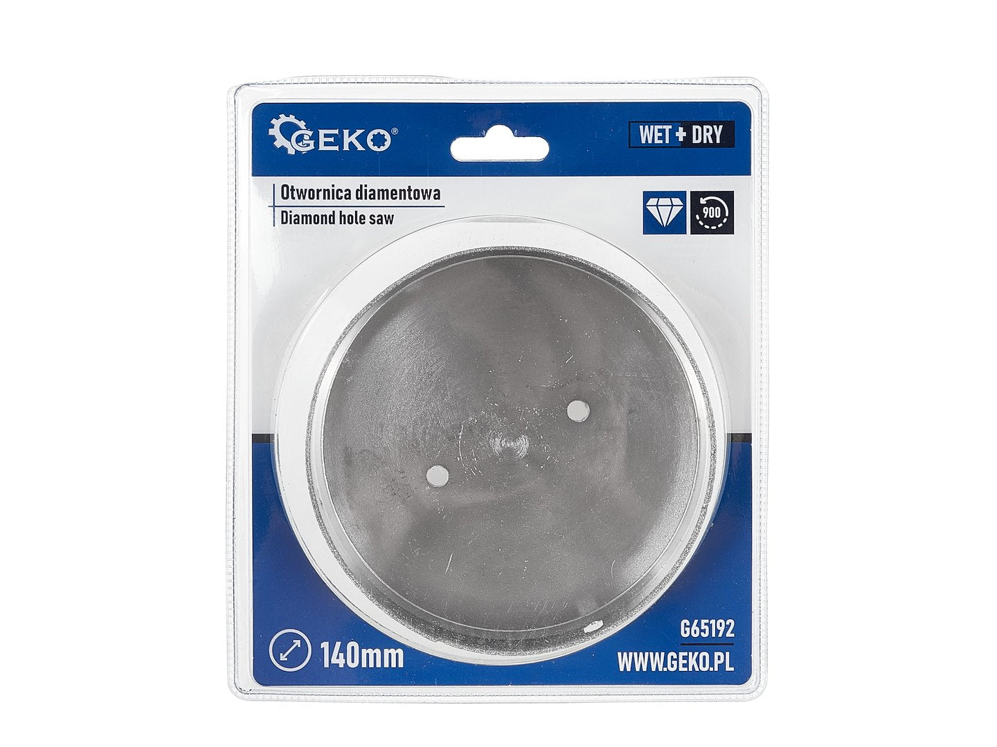 Carota diamantata pentru gresie, 140 mm, Geko G65192