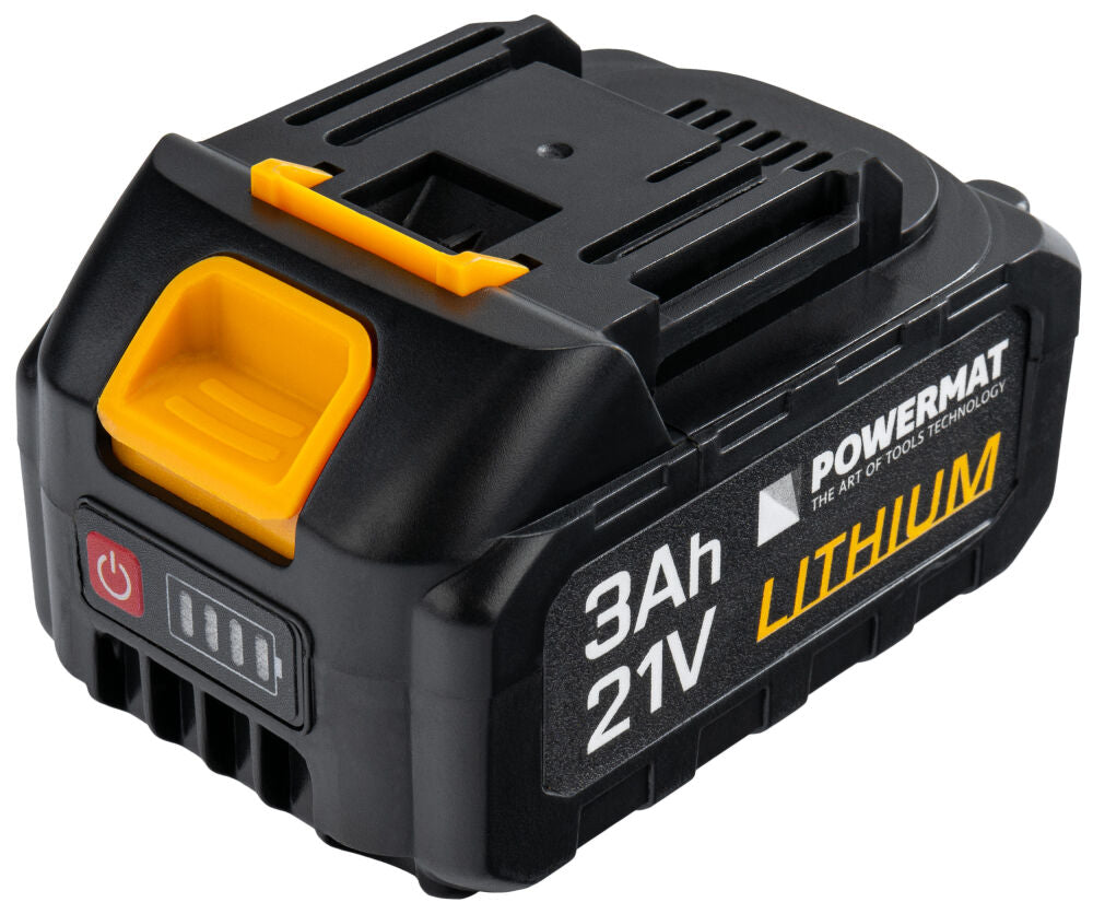 Cheie electrica de impact cu acumulator PM-AKU-21V-3M, 21 V, Powermat PM1410