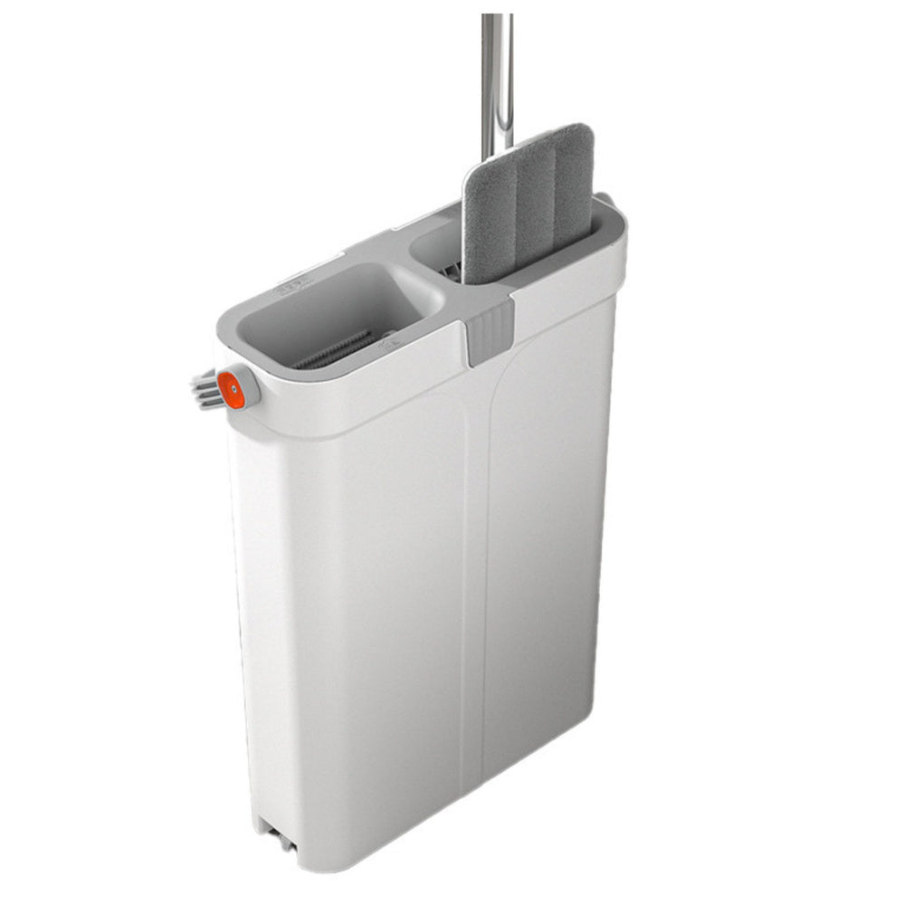 Set mop cu galeata si rezerve pentru mop din microfibra, Lean 24879