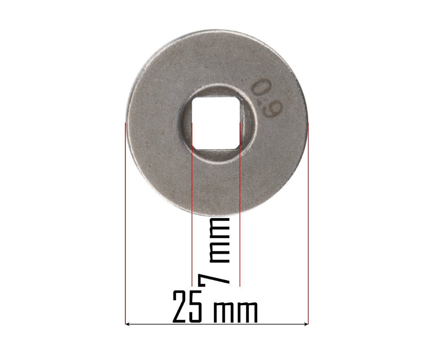 Rola pentru aparat de sudura MIG, Red Technic RTMSTF0001-RL