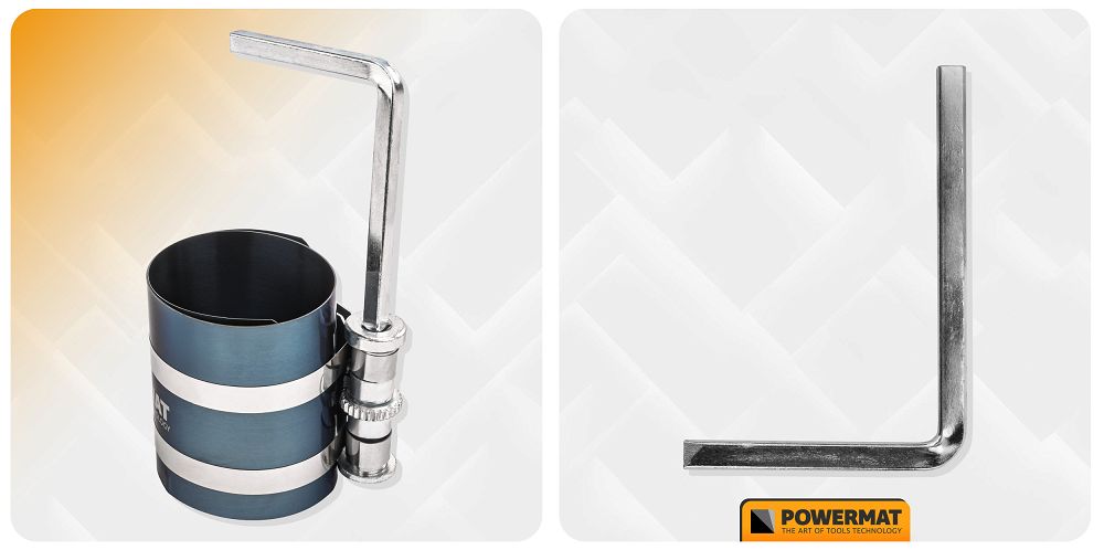 Dispozitiv montare segmenti piston PM-ZDPT-155T, 50-155 mm, Powermat PM1400