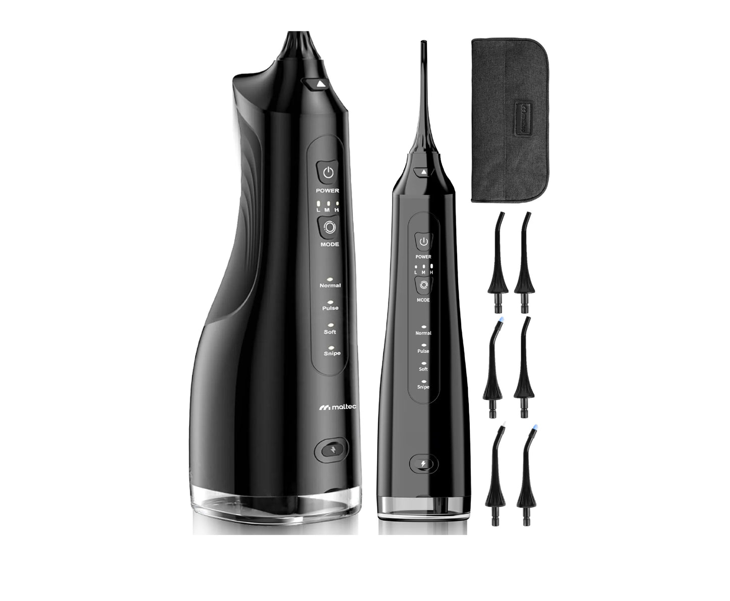 Irigator dentar Toothie X60 cu 6 duze interschimbabile, 4 moduri de functionare, 150 PSI, MalTec 113313