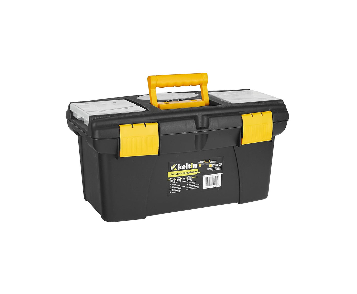 Cutie de scule din plastic cu organizatoare, 19" Keltin K00603
