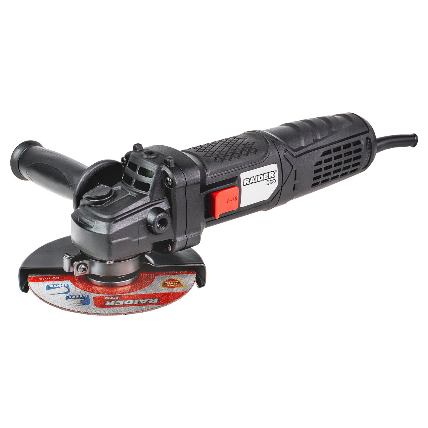 Polizor unghiular RDP-AG75 Black Edition, 1200 W, 125 mm, viteza variabila, Raider 020307