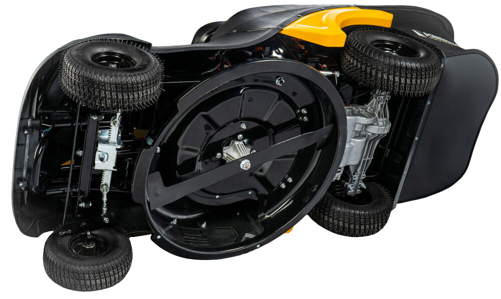 Tractoras de tuns iarba PM-OTS-6HPM, 660 mm, 150 l, Powermat PM1590